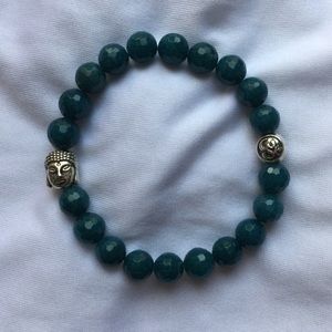 Neon Apatite Gemstone Bracelet
